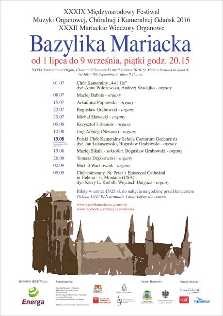 Koncert SPECJALNY w Bazylice Mariackiej