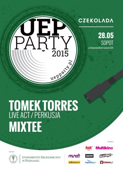 UEP Party w Sopocie - plakat