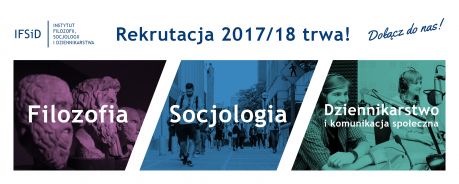 Rekrutacja w Instytucie Filozofii, Socjologii i Dziennikarstwa Uniwersytetu Gdańskiego