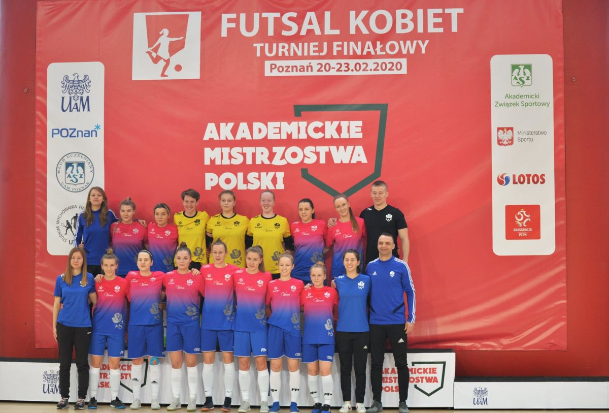 Futsalistki AZS UG druzynowe, fot. materiały organizatora AMP