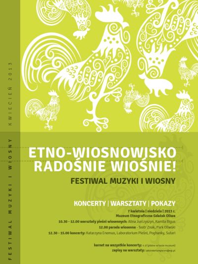 ETNO-WIOSNOWISKO - plakat