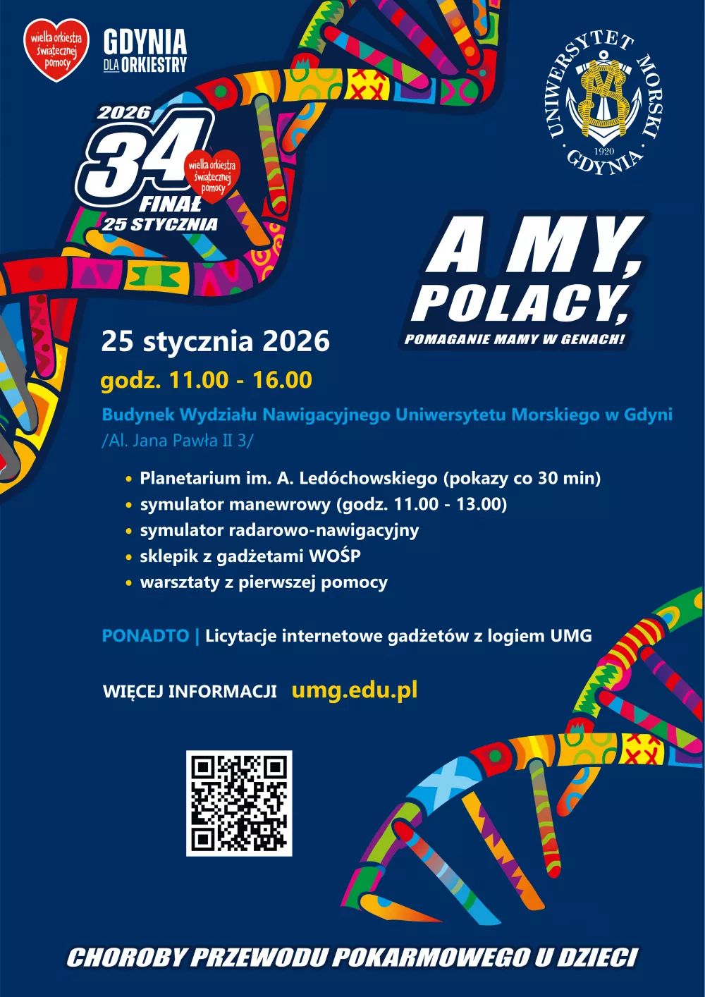 34. Finał Wielkiej Orkiestry Świątecznej Pomocy w UMG