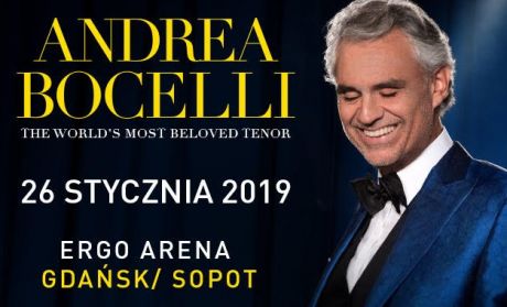 Andrea Bocelli wystąpi w Gdańsku