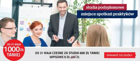 Promocja na studia podyplomowe w WSB w Gdańsku